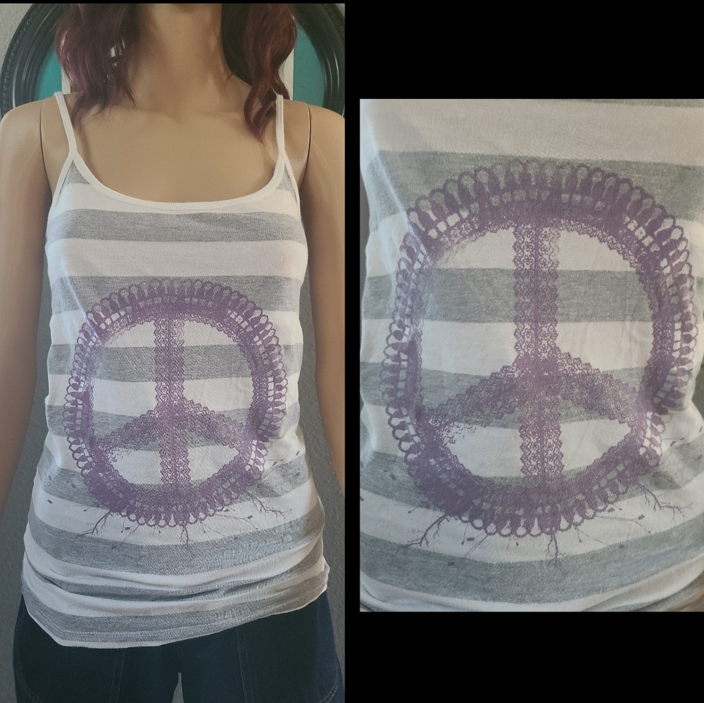 Cute Peace Tank Top